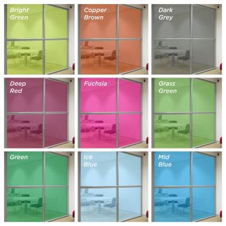 coloured window film 2