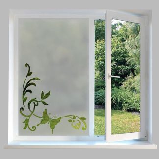 Contemporary Window Film Butterfly - DC33