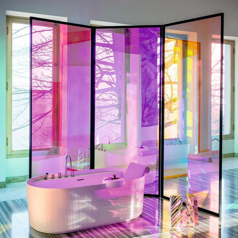 Dichroic Colour Changing Rainbow Chameleon Coloured Window Film 2