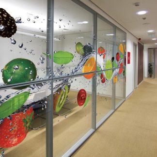 Digital Print optically Clear Window Film For UV Curable Printers