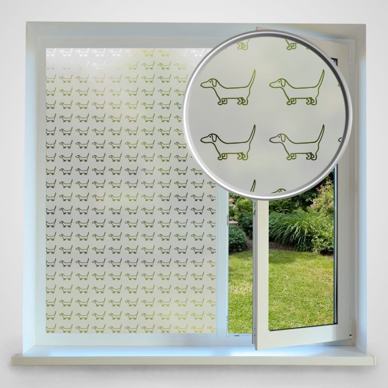 Dog Privacy Window Film