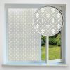 Fleur de Lis privacy window film
