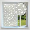 love heart privacy window film
