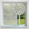 Winter Leaf Decorative Window Film