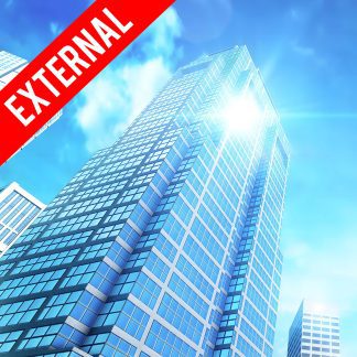 Premium External Silver Reflective Mirror Window Film 7 Years