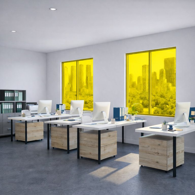 yellow window film