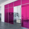 Pink Transparent Coloured Window Film Tint