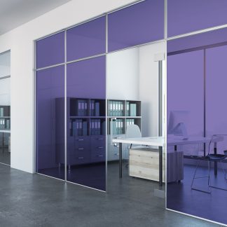 Plum Transparent Coloured Window Film Tint