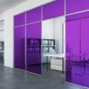 Purple Transparent Coloured Window Film Tint