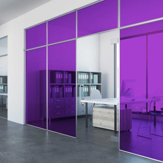 Purple Transparent Coloured Window Film Tint