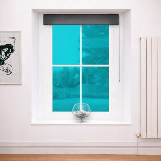 turquoise window film