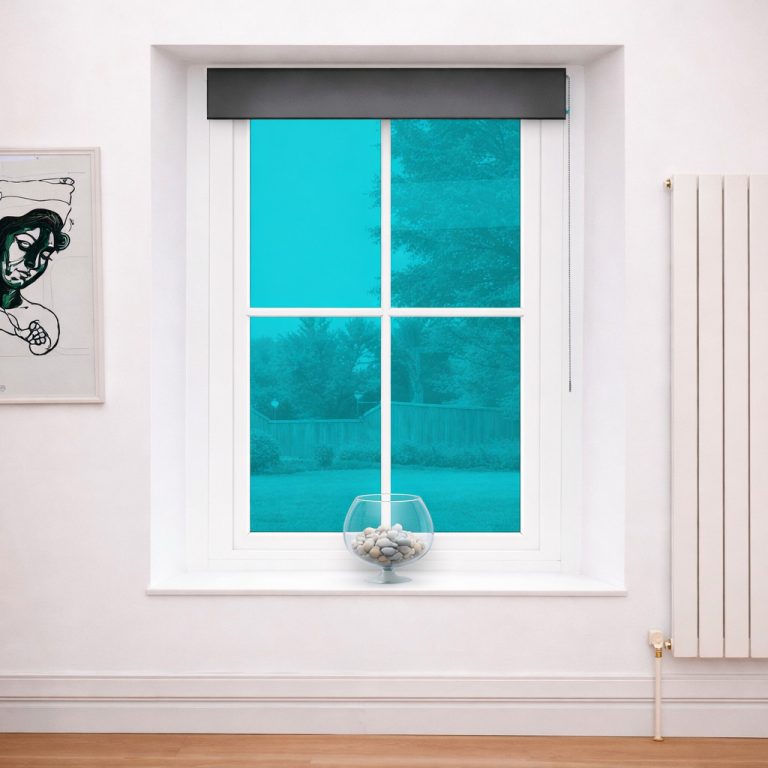 turquoise window film