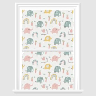 Elephant Decorative Window Film