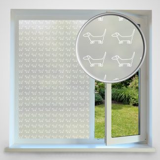 Dog Privacy Window Film
