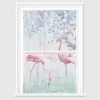 Flamingo Decorative Window Film
