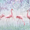 Flamingo Decorative Window Film