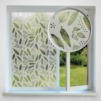 Leaves privacy window film