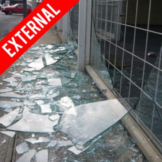 Safety Window Film 100 Micron EXTERNAL