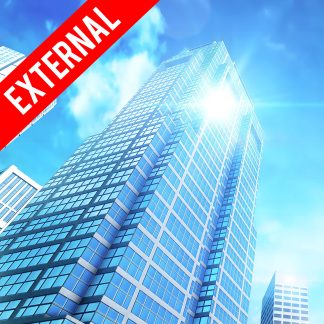 Premium External Silver Reflective Mirror Window Film 7 Years